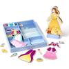 imageMelissa ampamp Doug Disney Ariel Magnetic Wooden DressUp Doll Pretend Play Set 35 Pieces Magnetic Dolls Pretend Play ampamp Preschool Toys for Kids Ages 3Belle