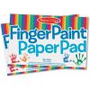 imageMelissa ampamp Doug Finger Paint Paper Pad 12 x 18 inches  50 Sheets 2Pack  FSC Certified