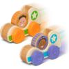 imageMelissa ampamp Doug GO Tots Wooden Star Cars 2 Cars 2 Disks Stacking Toys for Infants Hand Push Vehicles Wooden Car Toys for Toddlers Ages 1  FSCCertifiedStar Cars