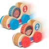 imageMelissa ampamp Doug GO Tots Wooden Star Cars 2 Cars 2 Disks Stacking Toys for Infants Hand Push Vehicles Wooden Car Toys for Toddlers Ages 1  FSCCertifiedRace Cars