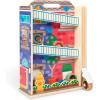 imageMelissa ampamp Doug GO Tots Wooden Town House Tumble with 6 Disks  FSC Certified