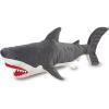 imageMelissa ampamp Doug Giant Shark  Lifelike Stuffed Animal Over 3 feet Long