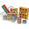 imageMelissa ampamp Doug Grocery Basket  Pretend Play Toy with Heavy Gauge Steel ConstructionGrocery Basket