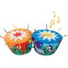 imageMelissa ampamp Doug Ks Kids Bongo Drums Soft Musical Instrument Multicolor 1 EA