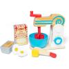 imageMelissa ampamp Doug MakeaCake 10Piece Wooden Mixer Set with Play Food ampamp Play Kitchen Accessories Preschool Toys for Girls ampamp Boys Ages 3  FSC Certified