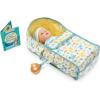 imageMelissa ampamp Doug Mine to Love Bassinet Play Set Portable Carrier for Dolls with Crinkle Toy Nursery Rhyme Book