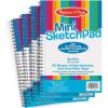imageMelissa ampamp Doug MiniSketch SpiralBound Pad 6 x 9 inches  4Pack Sketch Book for Kids Kids Drawing Paper Drawing and Coloring PadsPad