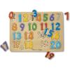 imageMelissa ampamp Doug Numbers Sound Puzzle  Wooden Puzzle with Sound Effects 21 pcs