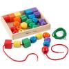 imageMelissa ampamp Doug Primary Lacing Beads  Educational Toy with 30 Wooden Beads and 2 Laces for Toddlers Fine Motor Skills Lacing Toys for Toddlers and Kids Ages 3