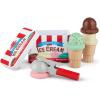 imageMelissa ampamp Doug Scoop and Stack Ice Cream Cone Wooden Magnetic Pretend Play Food Set Preschool Toy Play Ice Cream Set Pretend Food Toy for Toddlers and Kids Ages 3  FSCCertifiedIce Cream