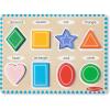 imageMelissa ampamp Doug Shapes Wooden Chunky Puzzle 8 pcs  FSC Certified