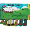 imageMelissa ampamp Doug Soft Activity Baby Book  Whose Feet Sensory Toys for Toddlers Travel Toys for Toddlers Boys and Girls