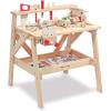 imageMelissa ampamp Doug Solid Wood Project Workbench Play Building Set  STEAM Toy