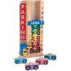 imageMelissa ampamp Doug Stack ampamp Count Wooden Parking Garage with 10 Cars