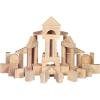imageMelissa ampamp Doug Standard Unit SolidWood Building Blocks With Wooden Storage Tray 60 pcs