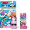 imageMelissa ampamp Doug Sticker Wow 24Page Activity Pad and Sticker Stamper 300 Stickers Arts and Crafts Fidget Toy Collectible Character  Dinosaur Creative Play Travel Toy for Girls and Boys 3Unicorn