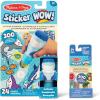 imageMelissa ampamp Doug Sticker Wow 24Page Activity Pad and Sticker Stamper 300 Stickers Arts and Crafts Fidget Toy Collectible Character  Tiger  for Kids Ages 3  FSC CertifiedShark