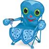 imageMelissa ampamp Doug Sunny Patch Flex Octopus Folding Beach Chair For Kids FrustrationFree PackagingFrustrationFree Packaging