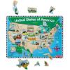 imageMelissa ampamp Doug USA Map Wooden Puzzle 45 pcs
