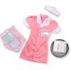 imageMelissa ampamp Doug Waitress Role Play Costume Set 7 pcs  Includes Apron Order Pad Cap