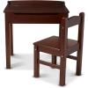 imageMelissa ampamp Doug Wooden LiftTop Desk ampamp Chair  Espresso