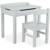 imageMelissa ampamp Doug Wooden LiftTop Desk ampamp Chair  HoneyGrey