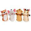 imageMelissa ampamp Doug Zoo Friends Hand Puppets Set of 4  Elephant Giraffe Tiger and Monkey