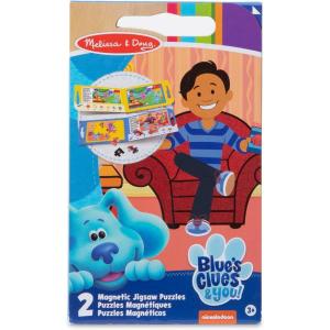 imageMelissa ampamp Doug Blues Clues ampamp You TakeAlong Magnetic Jigsaw Puzzles 2 15Piece PuzzlesOne Size