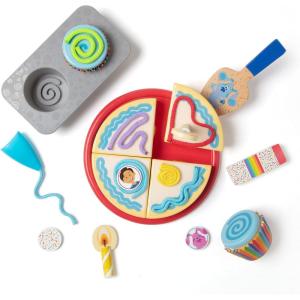 imageMelissa ampamp Doug Blues Clues ampamp You Wooden Birthday Party Play Set 38 PiecesBlues Clues  You