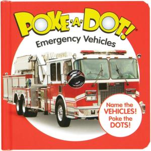 imageMelissa ampamp Doug Childrens Book  PokeaDot Emergency Vehicles Board Book with Buttons to Pop