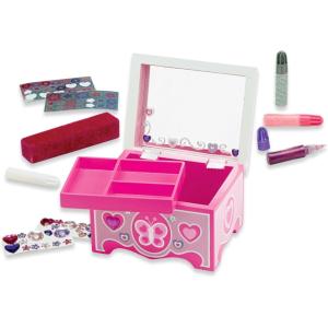 imageMelissa ampamp Doug Created by Me Jewelry Box Wooden Craft Kit
