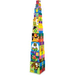 imageMelissa ampamp Doug Deluxe 10Piece Alphabet Nesting and Stacking Blocks  FSC CertifiedBlocks