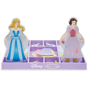 imageMelissa ampamp Doug Disney Ariel Magnetic Wooden DressUp Doll Pretend Play Set 35 Pieces Magnetic Dolls Pretend Play ampamp Preschool Toys for Kids Ages 3Sleeping Beauty  Snow White