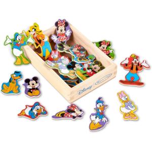 imageMelissa ampamp Doug Disney Mickey Mouse Wooden Character Magnets 20 pcs Toys for Disney Fans Mickey Mouse Fridge Magnets Pretend Play ampamp Toddler Toys for Kids Ages 2