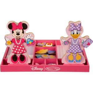 imageMelissa ampamp Doug Disney Minnie Mouse ampamp Daisy Duck Magnetic DressUp Wooden Dolls  Pretend Play Set 40 pcs Minnie Mouse Toys Disney Dress Up Dolls for Preschoolers ampamp Kids Ages 3Minnie  Daisy