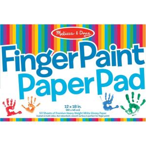 imageMelissa ampamp Doug Finger Paint Paper Pad 12quotx18quot