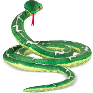 imageMelissa ampamp Doug Giant Boa Constrictor  Lifelike Stuffed Animal Snake Over 14 feet Long