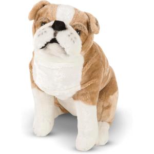imageMelissa ampamp Doug Giant English Bulldog  Lifelike Stuffed Animal Nearly 2 feet TallEnglish Bulldog