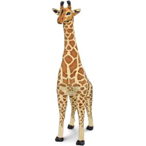 imageMelissa ampamp Doug Giant Giraffe Stuffed Animal Lifelike Plush Toy Stands Over 4Feet Tall Surface Washable Pretend Play Toddler Toys for Girls ampamp Boys 3