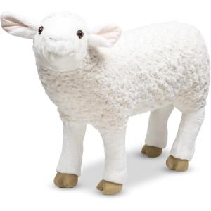 imageMelissa ampamp Doug Giant Sheep  Lifelike Stuffed Animal Nearly 2 feet Tall