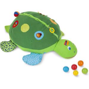 imageMelissa ampamp Doug Kids Turtle Ball Pit with 60 Balls GreenTurtle Ball Pit