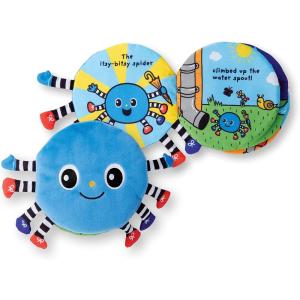 imageMelissa ampamp Doug Ks Kids ItsyBitsy Spider 8Page Soft Activity Book for Babies and Toddlers  Cloth Baby Book And Sensory Toy With Textures To Grasp And Pages To Play Peekaboo Ages 1 Month