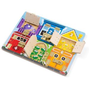 imageMelissa ampamp Doug Latches Wooden Activity BoardStandard Packaging