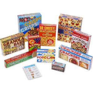 imageMelissa ampamp Doug Lets Play House Grocery Shelf Boxes