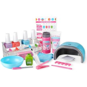 imageMelissa ampamp Doug Love Your Look Pretend Makeup Kit Play Set  16 Pieces for MessFree Pretend Play Does NOT Contain Real CosmeticsPretend Nail Care Kit