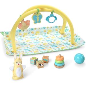 imageMelissa ampamp Doug Mine to Love Toy Time Play Set for Dolls with Activity Gym Stacker Blocks More 16 pcs