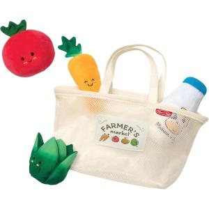 imageMelissa ampamp Doug MultiSensory Market Basket Fill ampamp Spill Infant Toy  Play Food Menus Pretend Play Grocery Toys Sorting And Stacking Toys MultiSensory Toys For Infants And Toddlers Ages 1