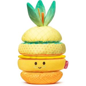 imageMelissa ampamp Doug MultiSensory Pineapple Soft Stacker Infant Toy  Stacking Toys For Babies Pineapple Stacking Toy For Infants