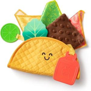imageMelissa ampamp Doug MultiSensory Soft Taco Fill ampamp Spill Infant Toy  Sensory Toys For Babies Baby Taco Toy Baby Toys For Ages 6 Months And Older