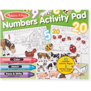 imageMelissa ampamp Doug Numbers Activity Pad